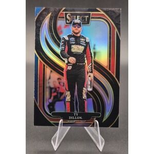 2025 Select Ty Dillion #270 Trackside‎ Black And Blue Prizm /49 Kaulig Racing